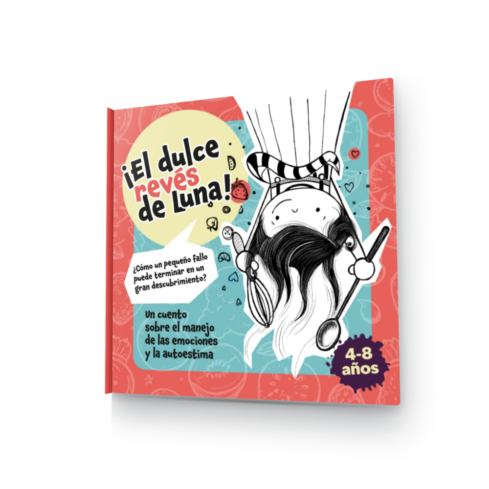 Portada del cuento El dulce revés de Luna de Caer Crea